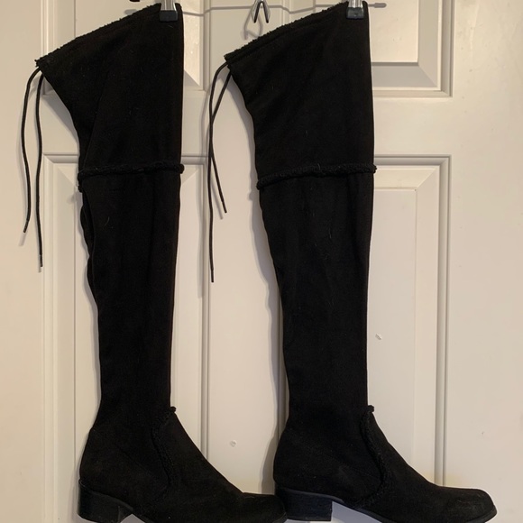 Charles David Over the Knee Suede Boots Sz 8 1/2 - Picture 3 of 5